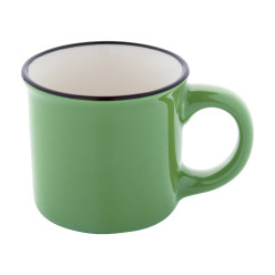 Woodstock Mini lime green  mini vintage mug 
