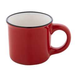 Woodstock Mini red  mini vintage mug 