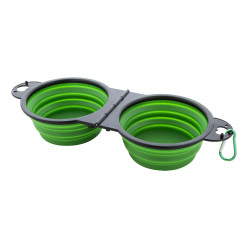 Chappy Plus green  dog bowl 