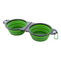 Chappy Plus green  dog bowl 