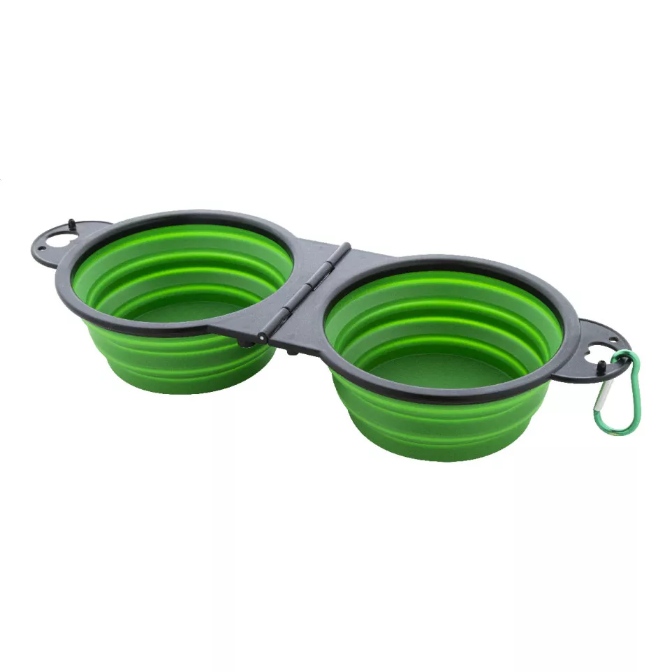 Chappy Plus green  dog bowl 