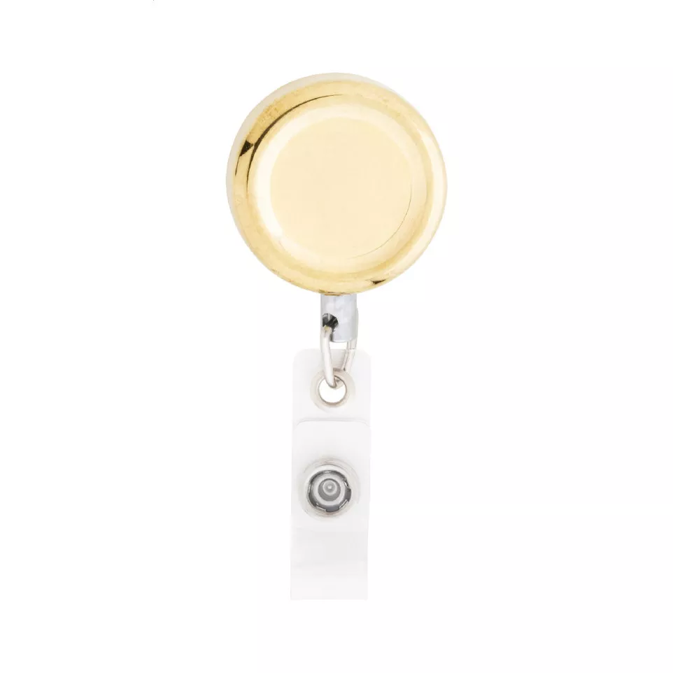 Backstage gold  badge holder 