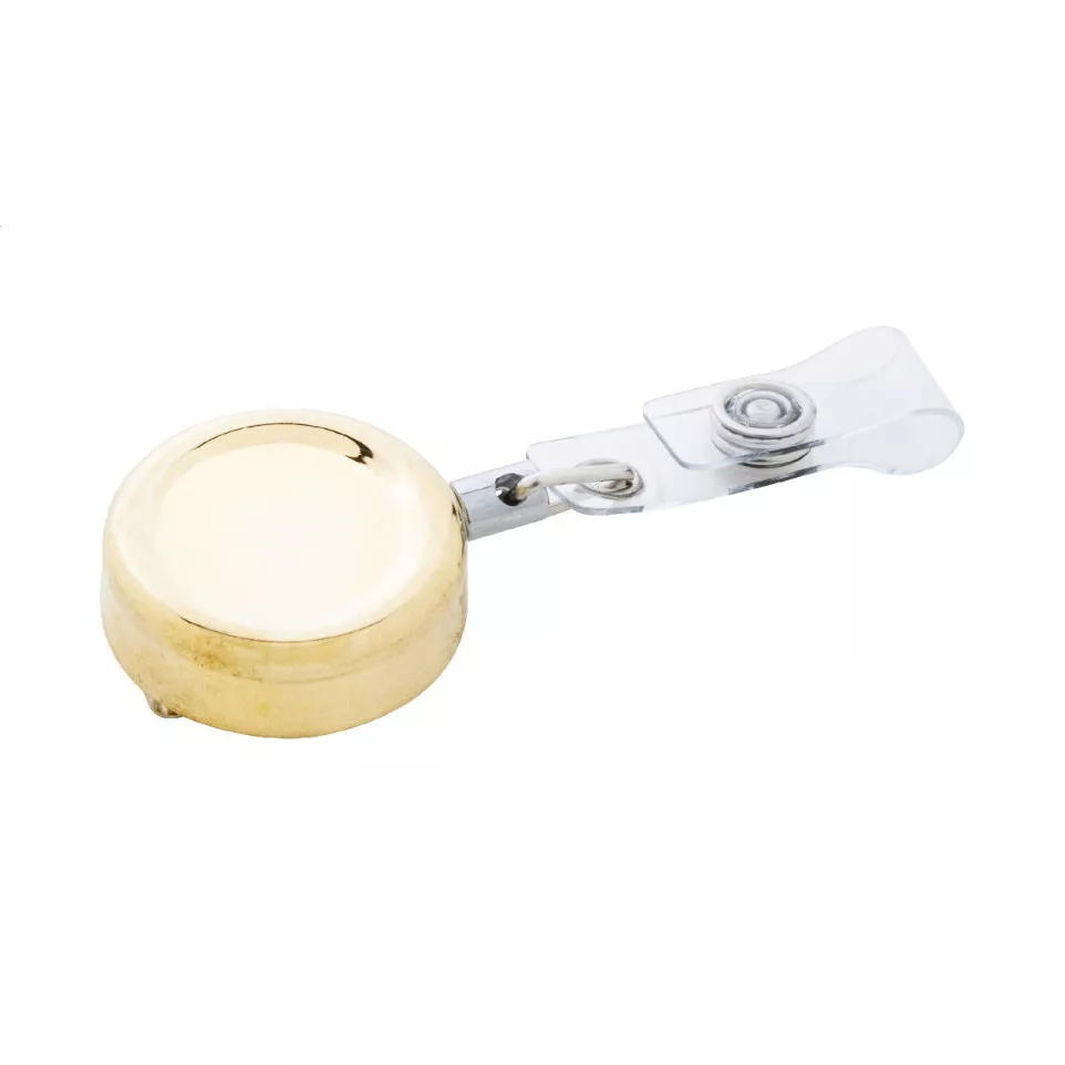 Backstage gold  badge holder 