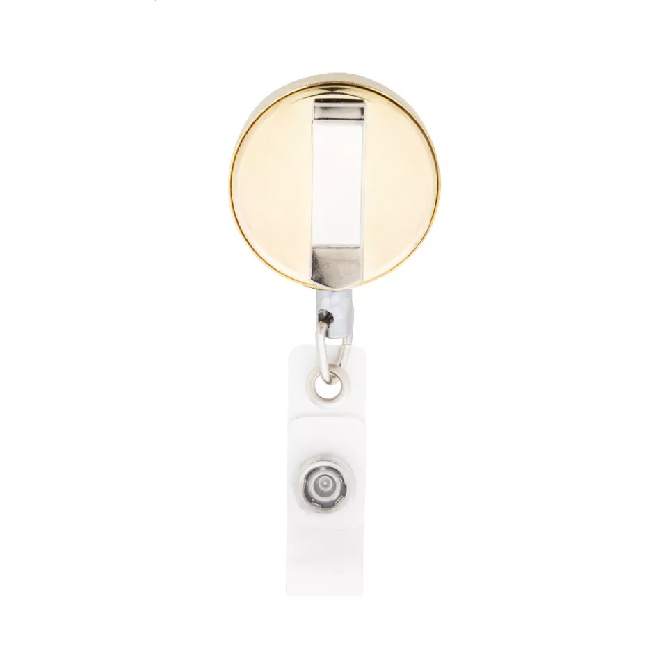 Backstage gold  badge holder 