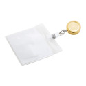 Backstage gold  badge holder 