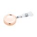 Backstage rose  porte-badge 