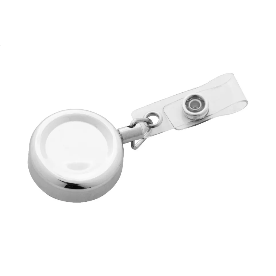 Backstage argenté  porte-badge 