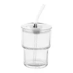 Glassip transparent  Mug thermos de voyage en verre 