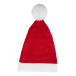 Babbo rood  gebreide kerstmuts 