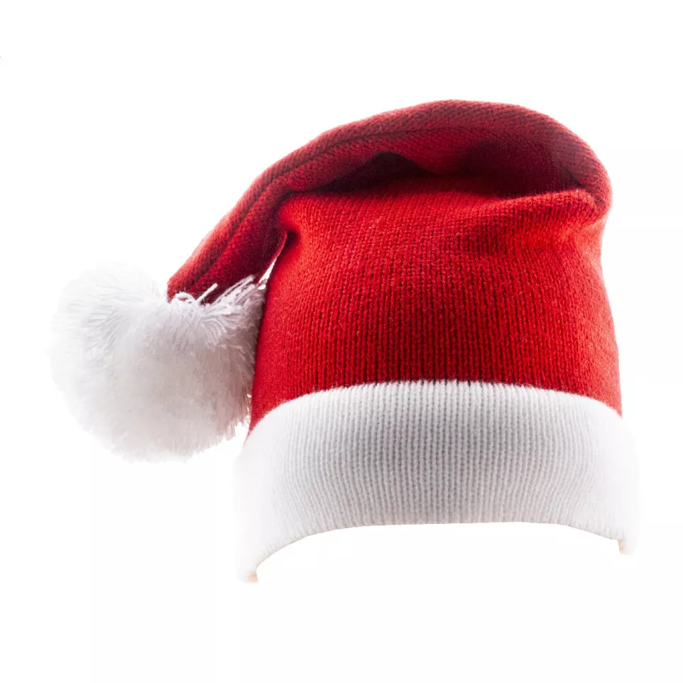 Babbo rouge  Bonne de Noël tricoté 