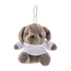 DogFob marron  porte-clés chien en peluche 