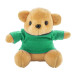 TeddyFob green  plush teddy bear keyring 