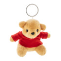 TeddyFob rouge  porte-clés ourson en peluche 