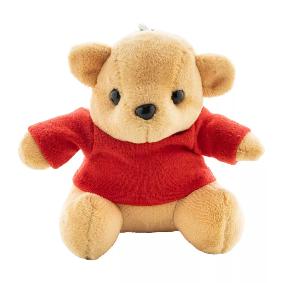 TeddyFob rouge  porte-clés ourson en...