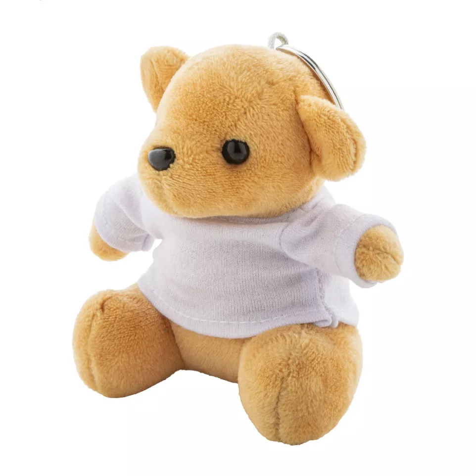 TeddyFob blanc  porte-clés ourson en...