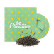 CreaTea Mug white  custom tea bag, Earl Grey 