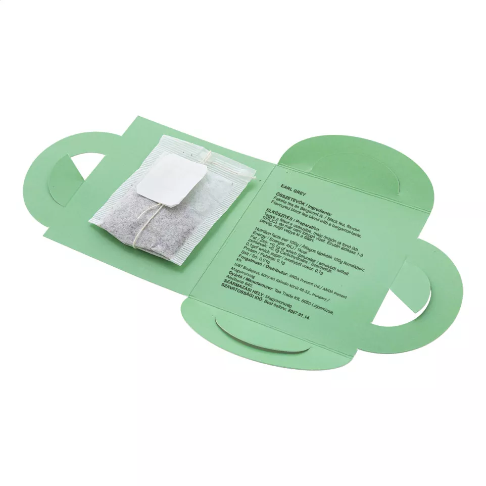 CreaTea Mug white  custom tea bag,...