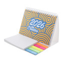 CreaDate Combo blanc  calendrier de bureau personnalisable 