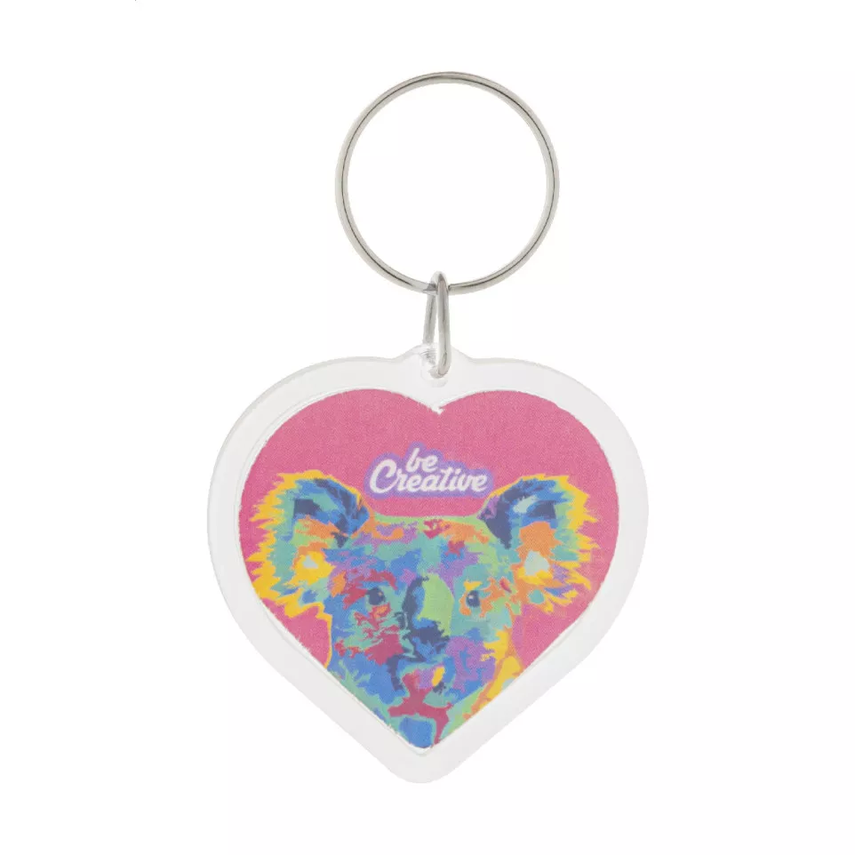 PrintFob Love transparent  Porte-clés 
