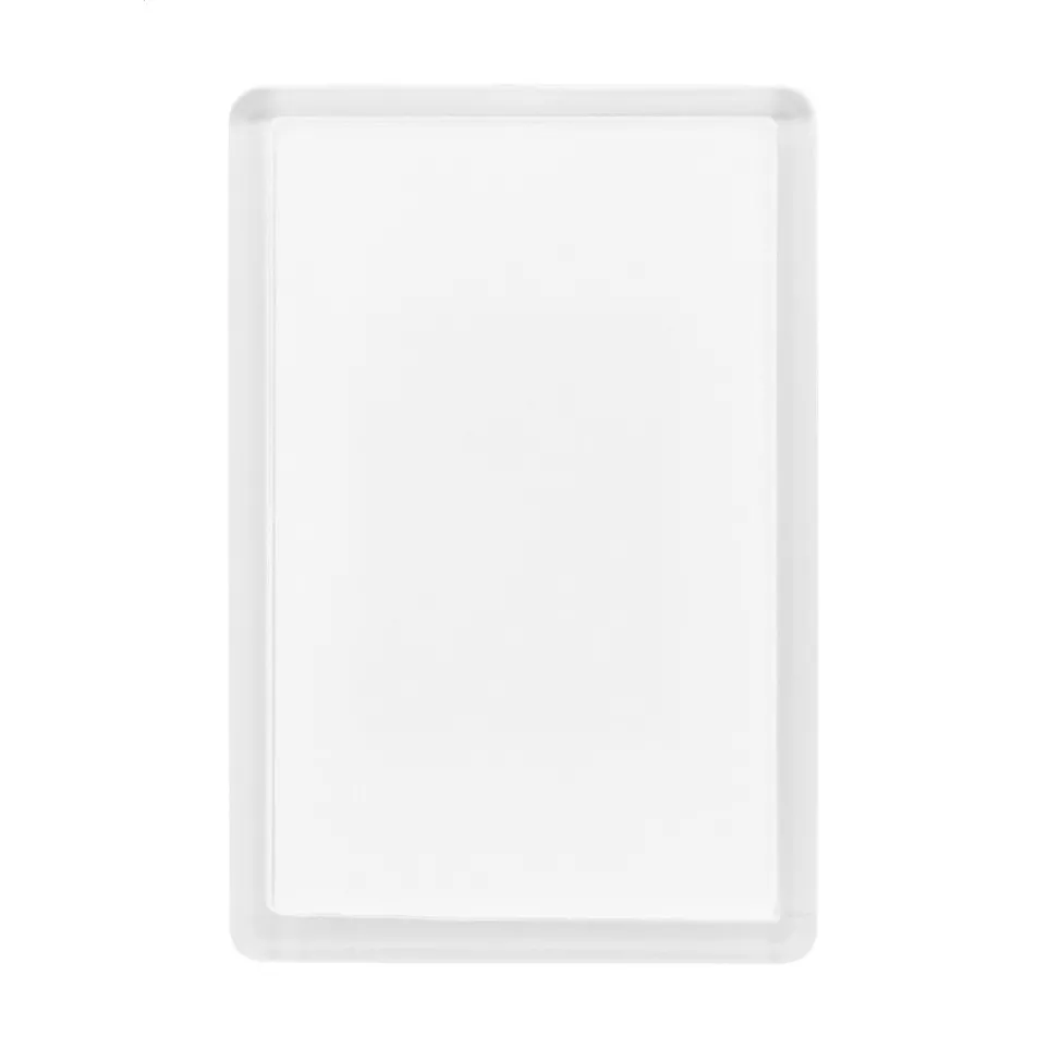 PrintMag Rect white  fridge magnet 