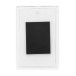 PrintMag Rect white  fridge magnet 