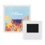 PrintMag Square  blanc  magnet pour réfrigérateur 