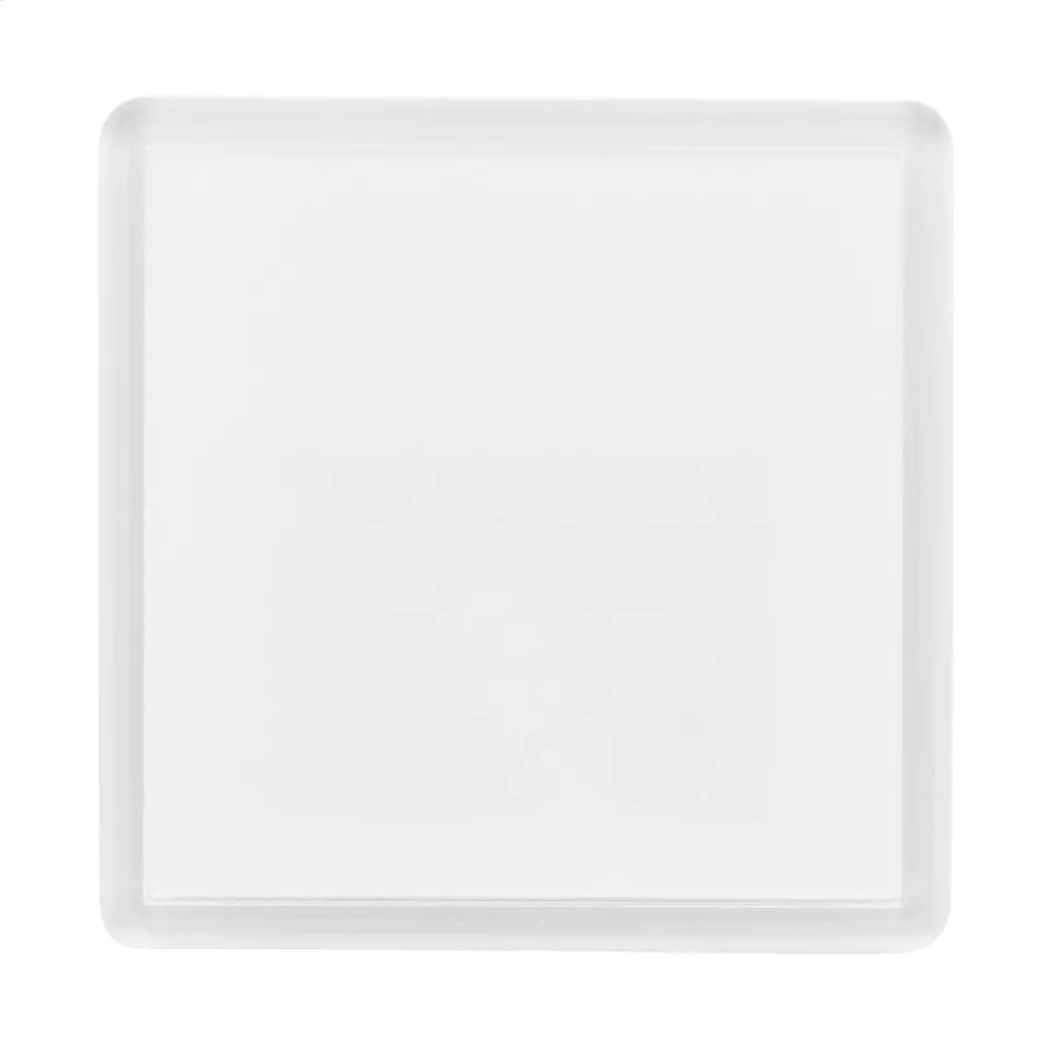 PrintMag Square  white  fridge magnet 