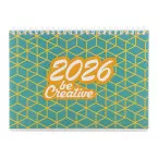 CreaDate Desk white  custom desk calendar 