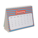 CreaDate Desk wit  aangepaste bureau kalender 