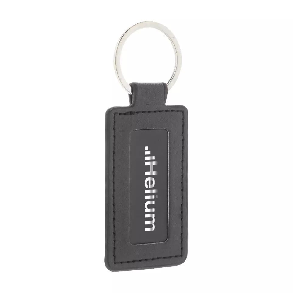 ShineKey Rect black  RPU keyring 
