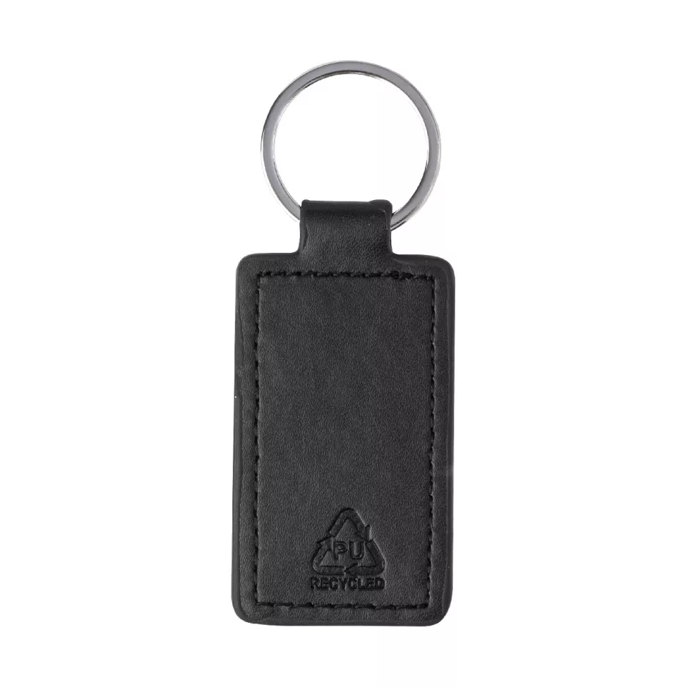 ShineKey Rect black  RPU keyring 