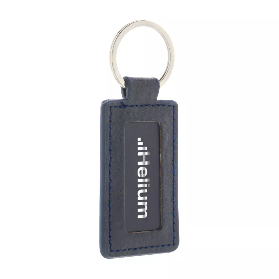 ShineKey Rect dark blue  RPU keyring 