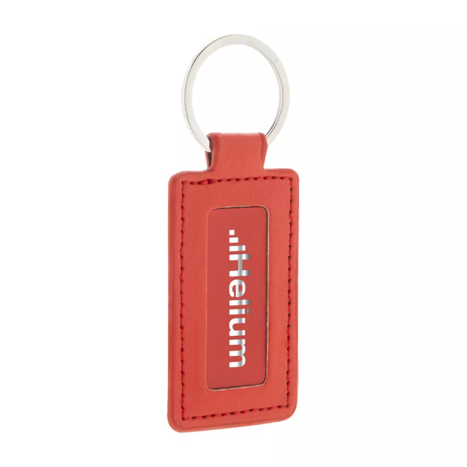 ShineKey Rect red  RPU keyring 