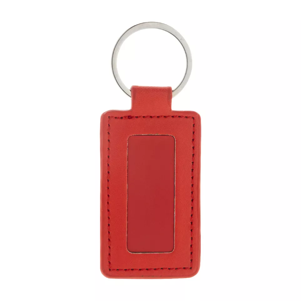 ShineKey Rect red  RPU keyring 