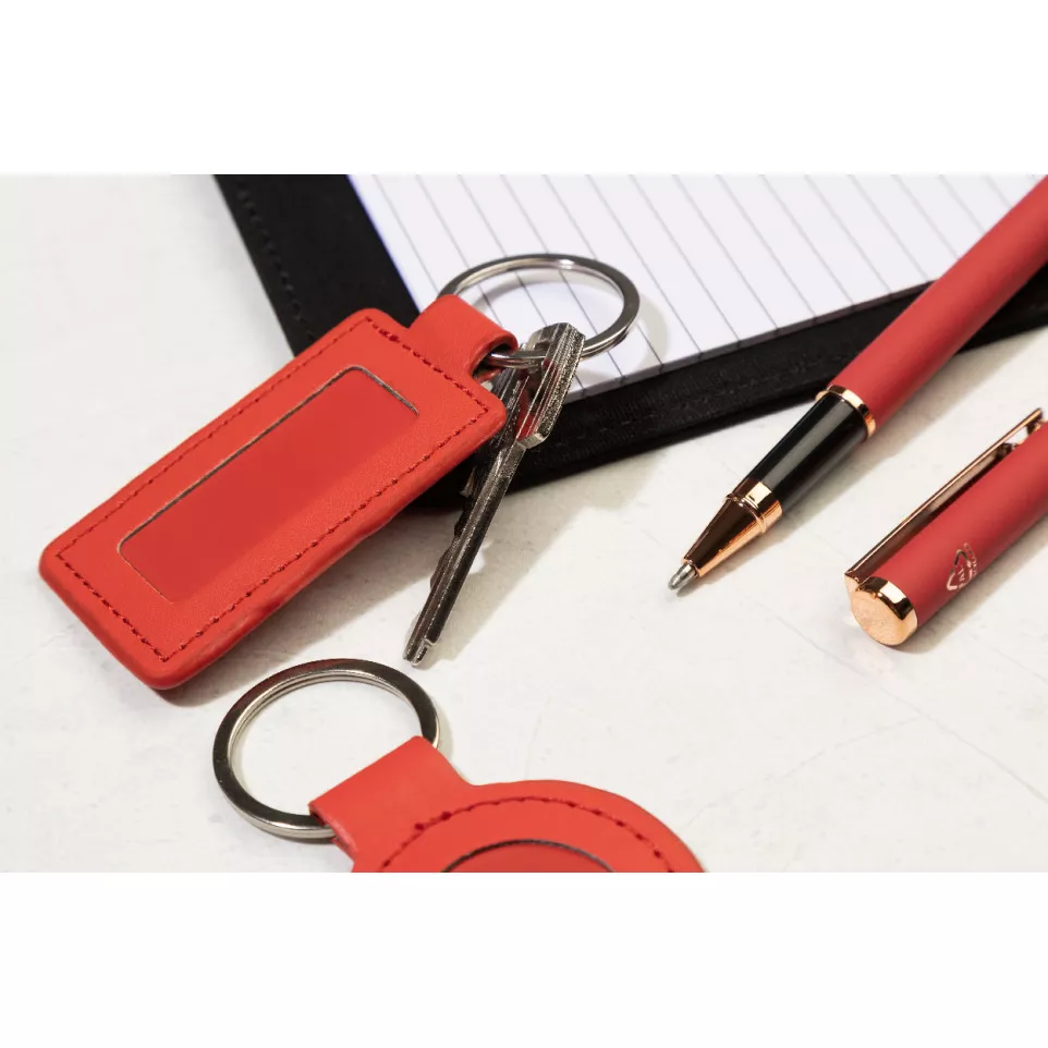 ShineKey Rect rouge  porte-clés RPU 