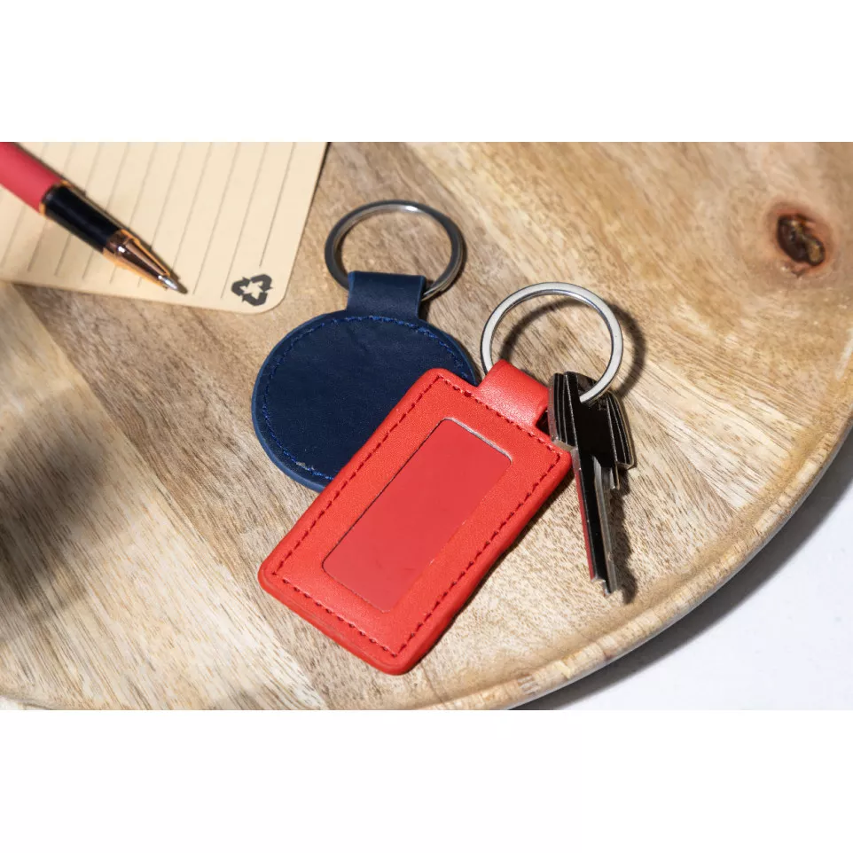 ShineKey Rect red  RPU keyring 