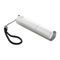 Chargelight Tone argenté  lampe de poche rechargeable en aluminium recyclé 