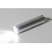 Chargelight Tone zilver  oplaadbare zaklamp van gerecycled aluminium 