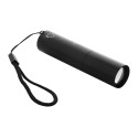 Chargelight Tone zwart  oplaadbare zaklamp van gerecycled aluminium 