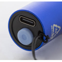 Chargelight Tone bleu  lampe de poche rechargeable en aluminium recyclé 