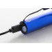 Chargelight Tone bleu  lampe de poche rechargeable en aluminium recyclé 