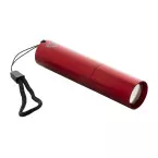 Chargelight Tone red  recycled aluminium rechargeable torch 