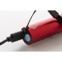 Chargelight Tone rouge  lampe de poche rechargeable en aluminium recyclé 