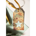 PrinTag Plus Eco blanc  étiquette cadeau personnalisée, étoile 
