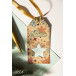 PrinTag Plus Eco blanc  étiquette cadeau personnalisée, étoile 
