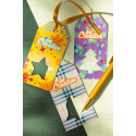 PrinTag Plus white  custom gift tag, bell 