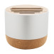 Corbofi silver  wireless speaker 