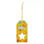 PrinTag Plus wit  aangepast cadeaulabel, ster 