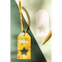 PrinTag Plus wit  aangepast cadeaulabel, ster 
