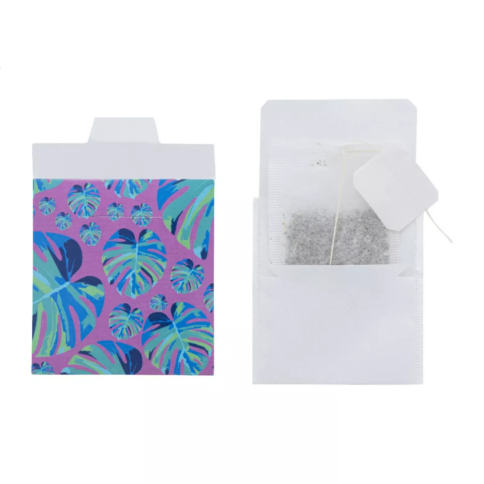CreaTea Slim white  custom tea bag,...
